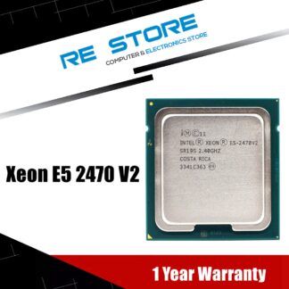 Used Intel Xeon E5 2470v2 E5 2470 v2 2.4GHz Ten-Core Twenty-Thread CPU Processor 25M 95W LGA 1356 1