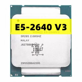 Original E5-2640V3 SR205 2.60GHz 8-Cores 20M LGA2011-3 E5-2640 V3 processor E5 2640V3 free shipping 1