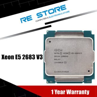 Used Intel Xeon E5 2683 V3 SR1XH 2.0GHz 14-Cores 35M LGA 2011-3 E5 2683V3 processor cpu 1