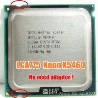 Used Intel Xeon X5460 Processor 3.16GHz 12MB 1333MHz cpu works on LGA 775 motherboard 1