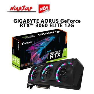 GIGABYTE AORUS GeForce RTX 3060 ELITE 12G VISION GAMING 15000MHz GDDR6 12GB ATX RTX3060 Support AMD Intel Desktop CPU LHR NEW 1