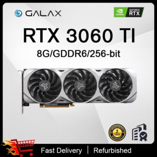 GALAX  RTX 3060 TI METAL MASTER OC 8GB  GDDR6 GDDR6X  PCIE4.0 256bit 8PIN GAMING Video Card placa de graphics card GPU 3060ti 1