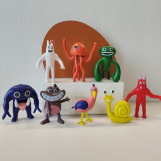 8pcs/set Garten of Banban Action Figure Toys PVC Game Model Dolls Animation Surrounding Children's Birthday Gifts 1