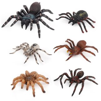 Simulated Spider Figurines Wild Animals Toys Model Surprise Action Figure Gift for Kids Realistic Tarantula Figures Home Decor 1