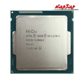 Intel Xeon E3-1270 v3 E3 1270 v3 E3 1270v3 3.5 GHz Used Quad-Core Eight-Thread CPU Processor L2=1M L3=8M 80W LGA 1150 1