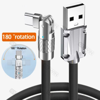 USB Type C Fast Charging Cable 120W 7A Mobile Phone USB C Cables Type C Data Transfer Cord For Iphone 14 Pro Max Xiaomi POCO f5 1